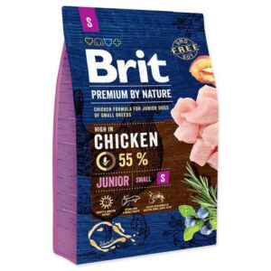 Brit Premium Dog Food Junior Small 3kg