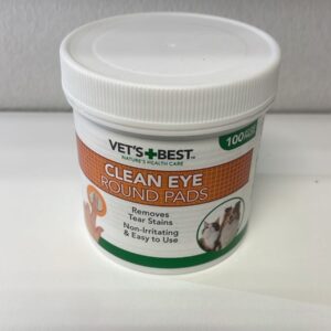 Vet's Best Clean Eye Round Pads 100's