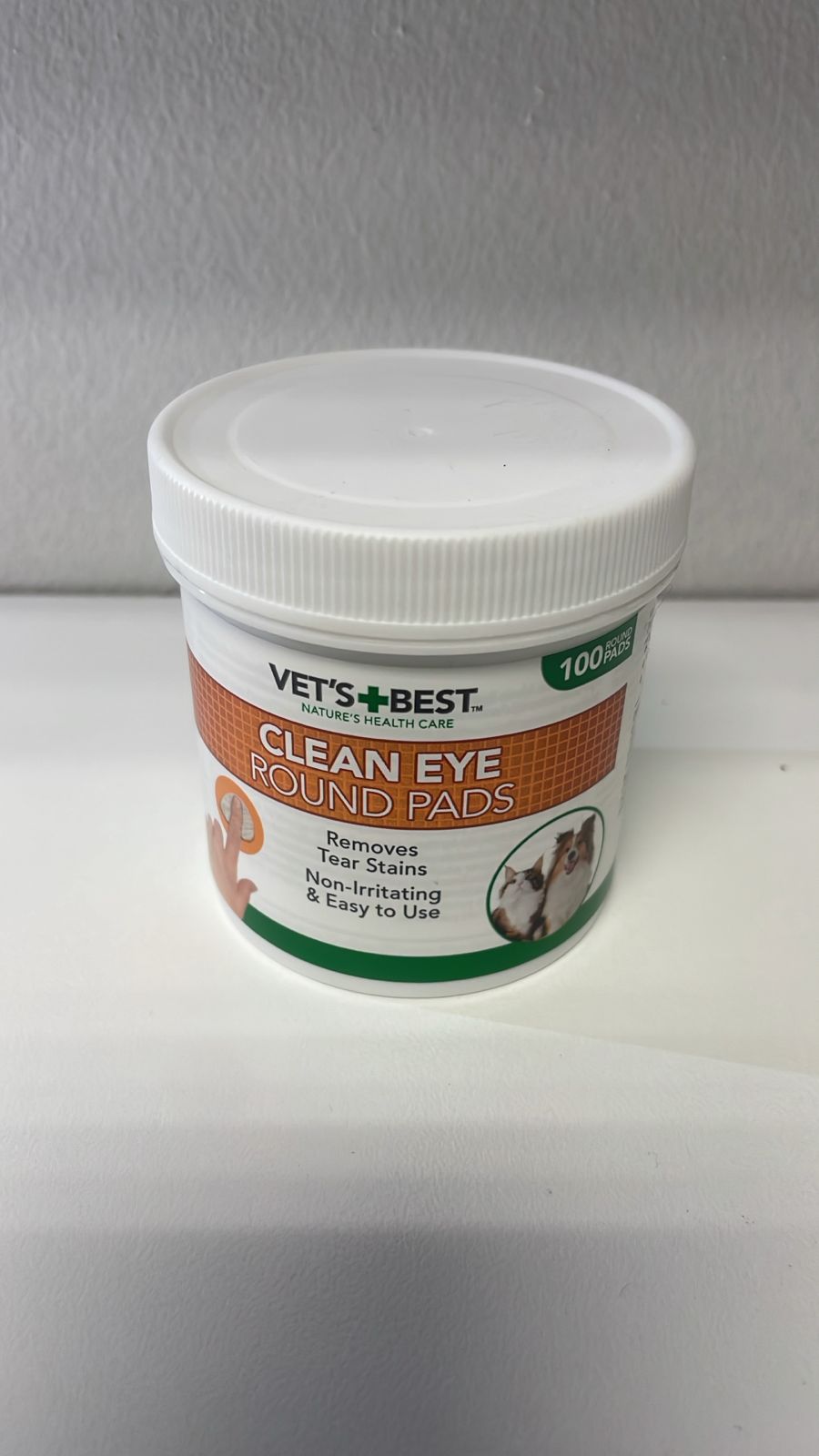 Vet's Best Clean Eye Round Pads 100's