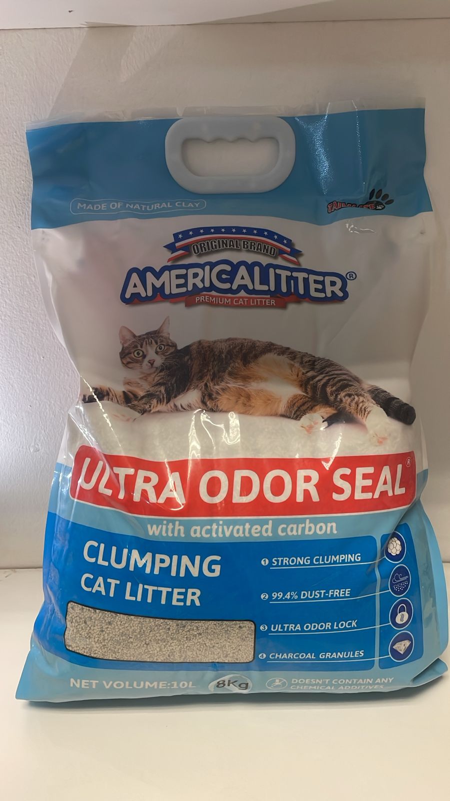 America Clay Cat Litter 8KG