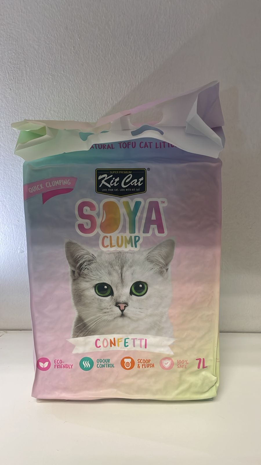 KitCat Soya Clump Litter Confetti 7L
