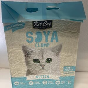 KitCat Soya Clump Litter Baby Powder 7L