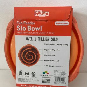 Outward Hound Fun Feeder Mini Orange
