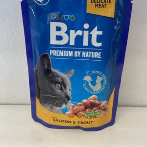 Brit Cat Pouch with Salmon & Trout 100g