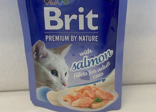 Brit Cat Delicate Fillets in Jelly with Salmon