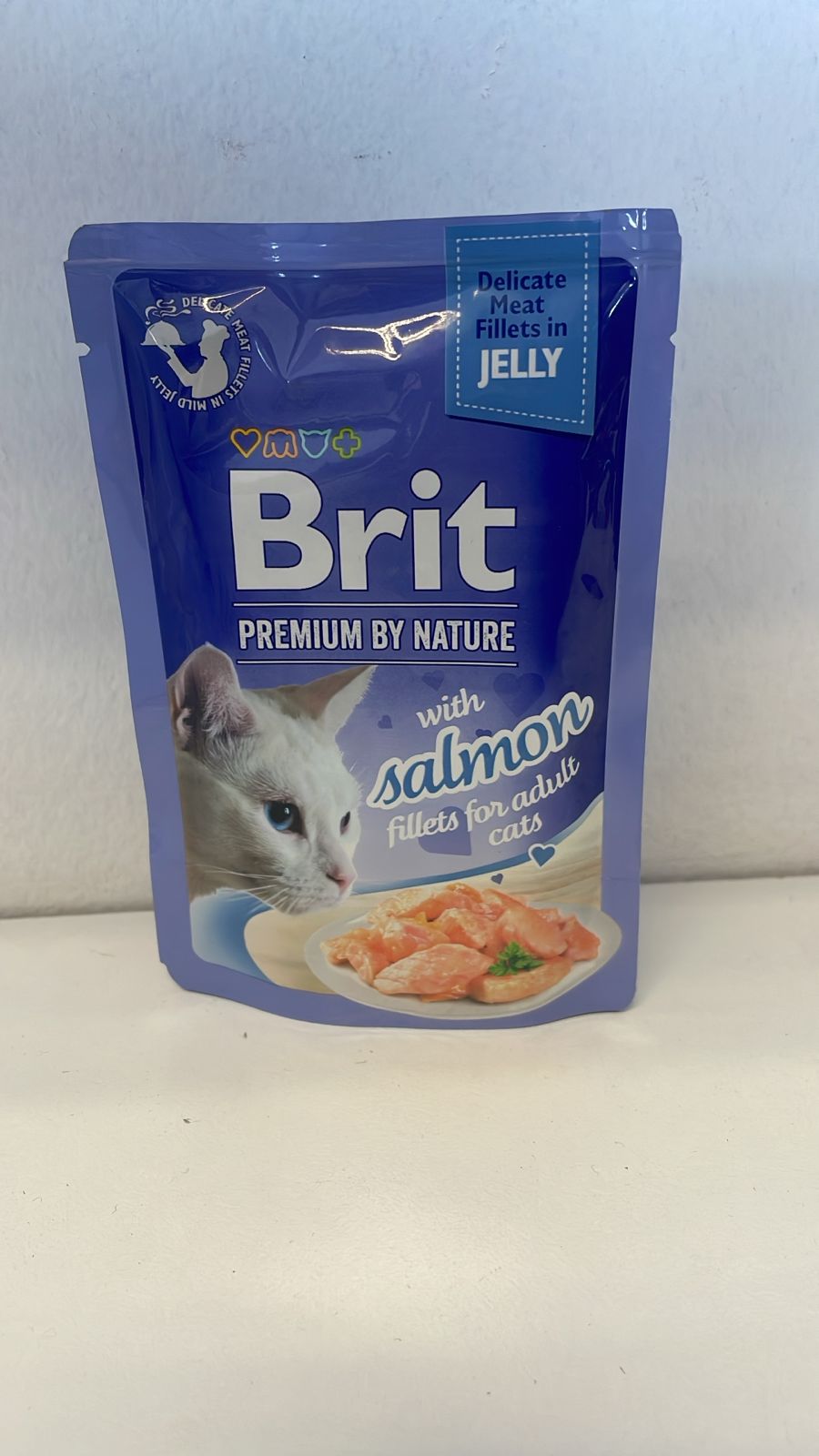 Brit Cat Delicate Fillets in Jelly with Salmon