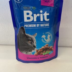 Brit Premium Cat Pouch with Chicken & Turkey 100g