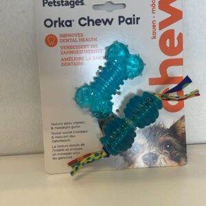 Petstages Dog Toys Orka Bone Pair
