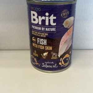 Brit Premium Dog Fish with Skin 400g Tin