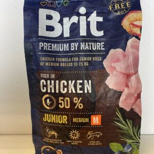 Brit Premium Dog Junior Medium 3kg