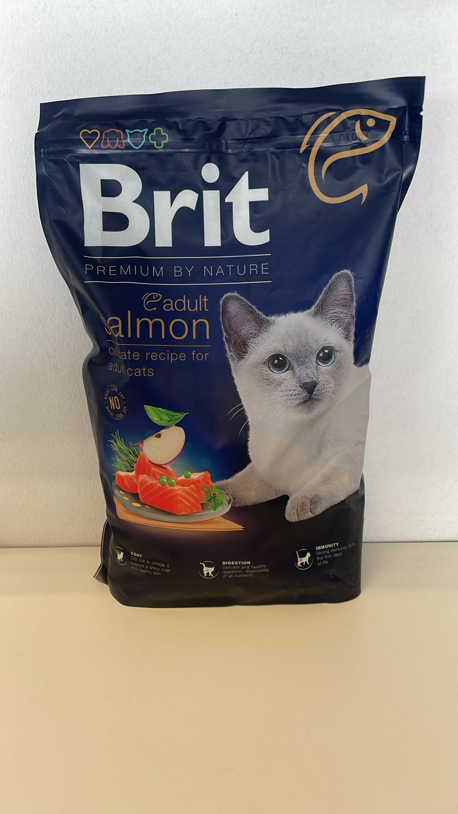 Brit Premium Cat Adult Salmon 1.5kg