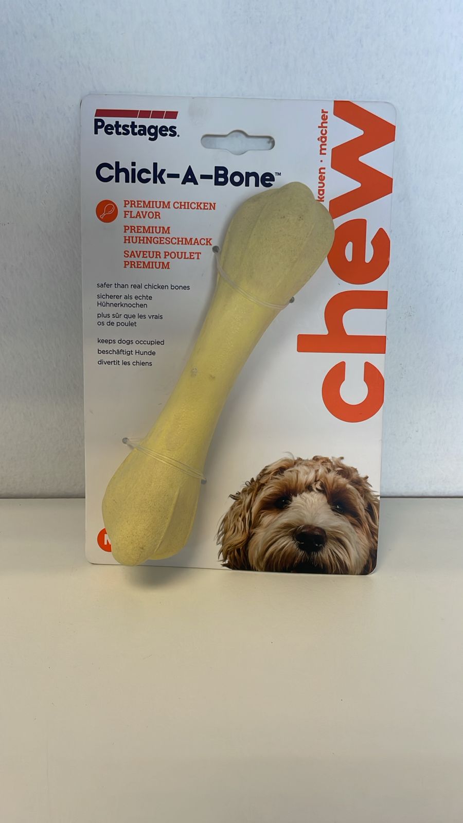 Petstages Dog Toy Chick-A-Bone Medium