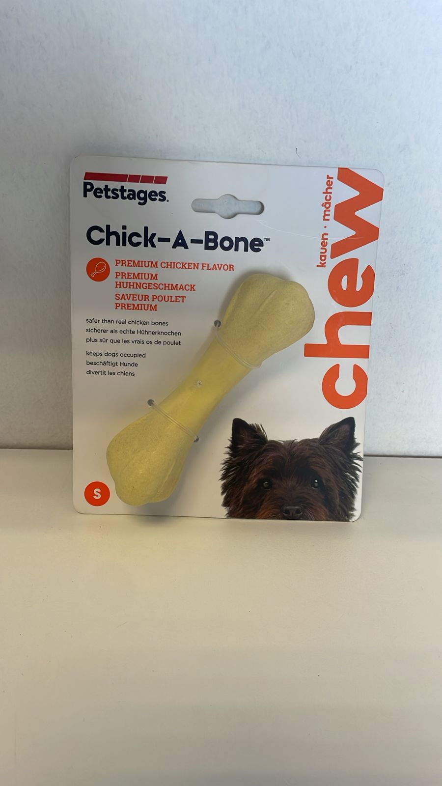 Petstages Dog Toy Chick-A-Bone Small