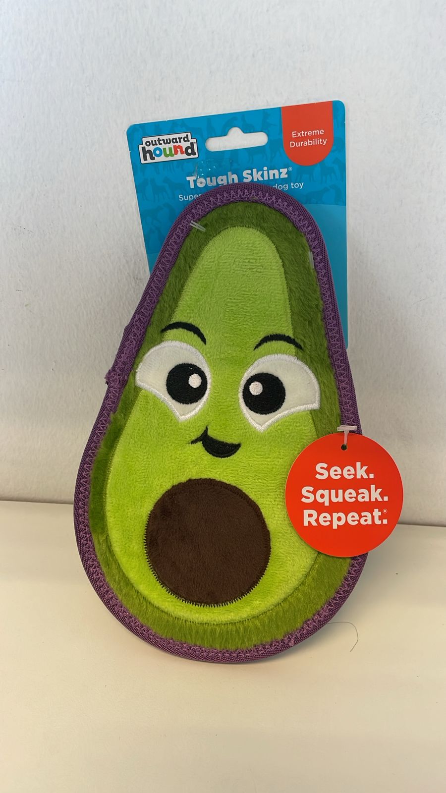 Outward Hound Dog Toy Avocado 2E Green Medium
