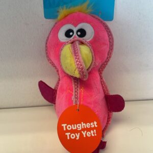 Outward Hound Dog Toy Xtreme Seamz Flamingo Pink Medium