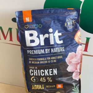 Brit Premium Dog Food Adult Medium 8kg