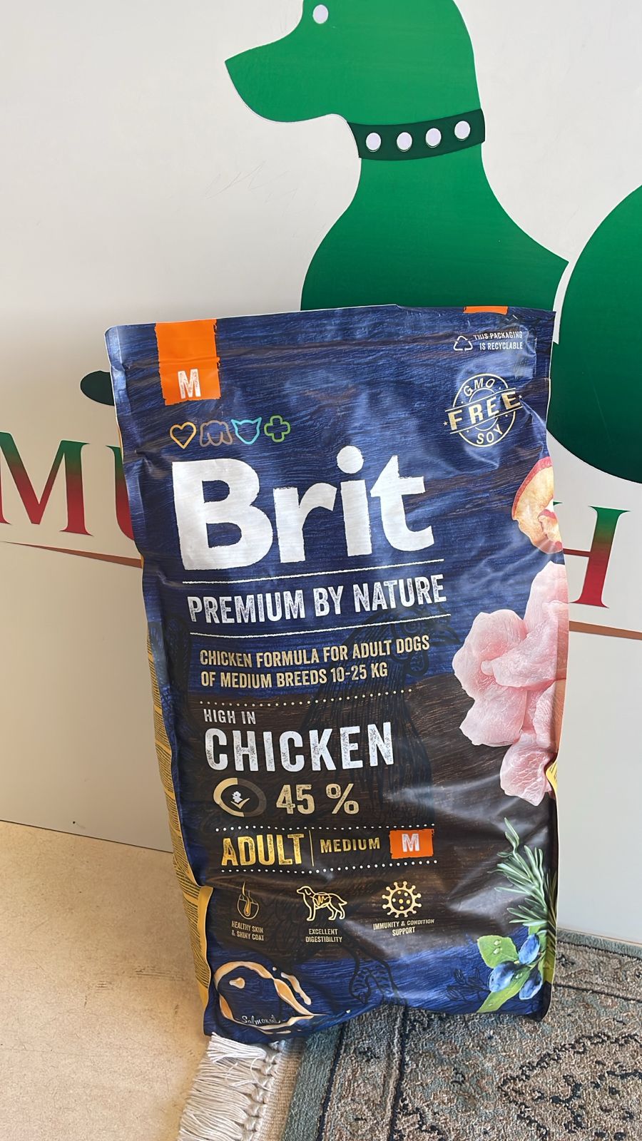 Brit Premium Dog Food Adult Medium 8kg