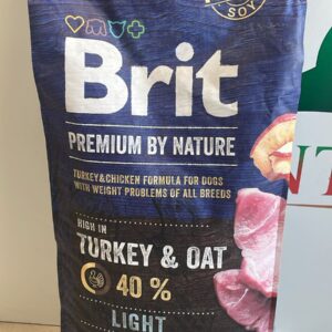 Brit Premium Dog Food Light Turkey & Oat 15kg