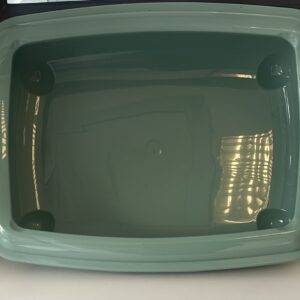 Moderna Plastic Arist-O-Tray + Rim Large Soft Green