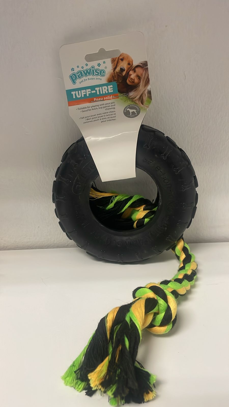 PW Tyre with Rope 14cm 1's
